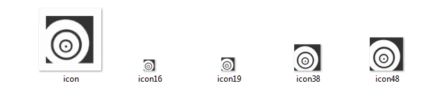 Plantilla de Iconos