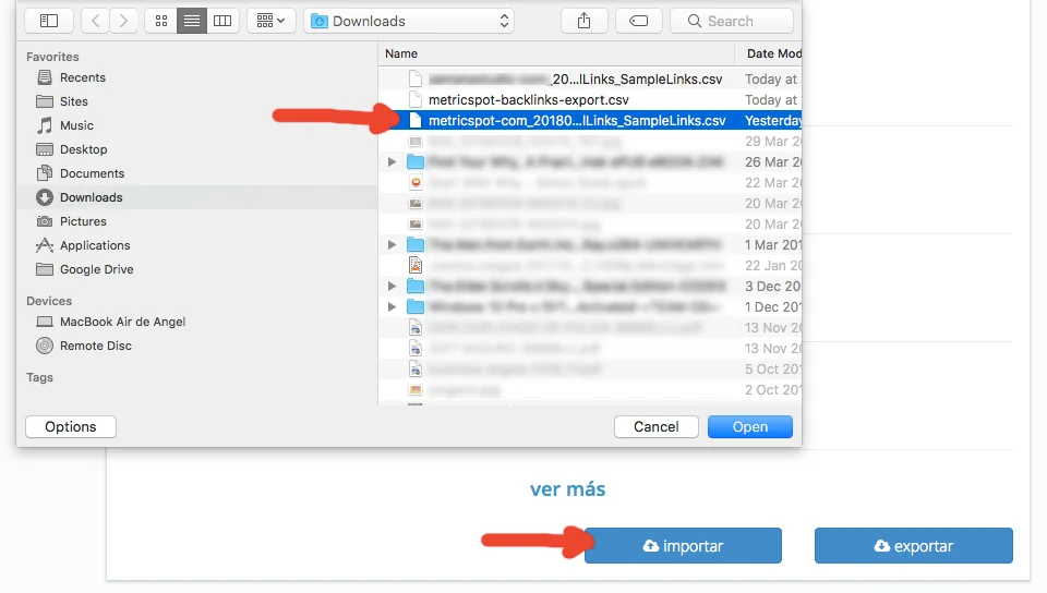 google search console backlinks